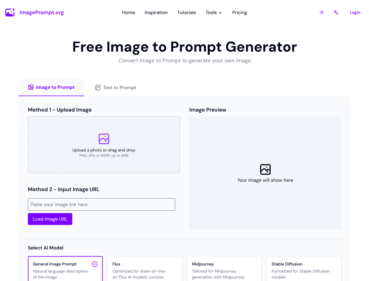 Prompt File Images Image to Prompt - Transform Any Image into Detailed Image Prompts for ...